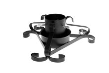 Julgransfot Smide Svart Ø38 cm